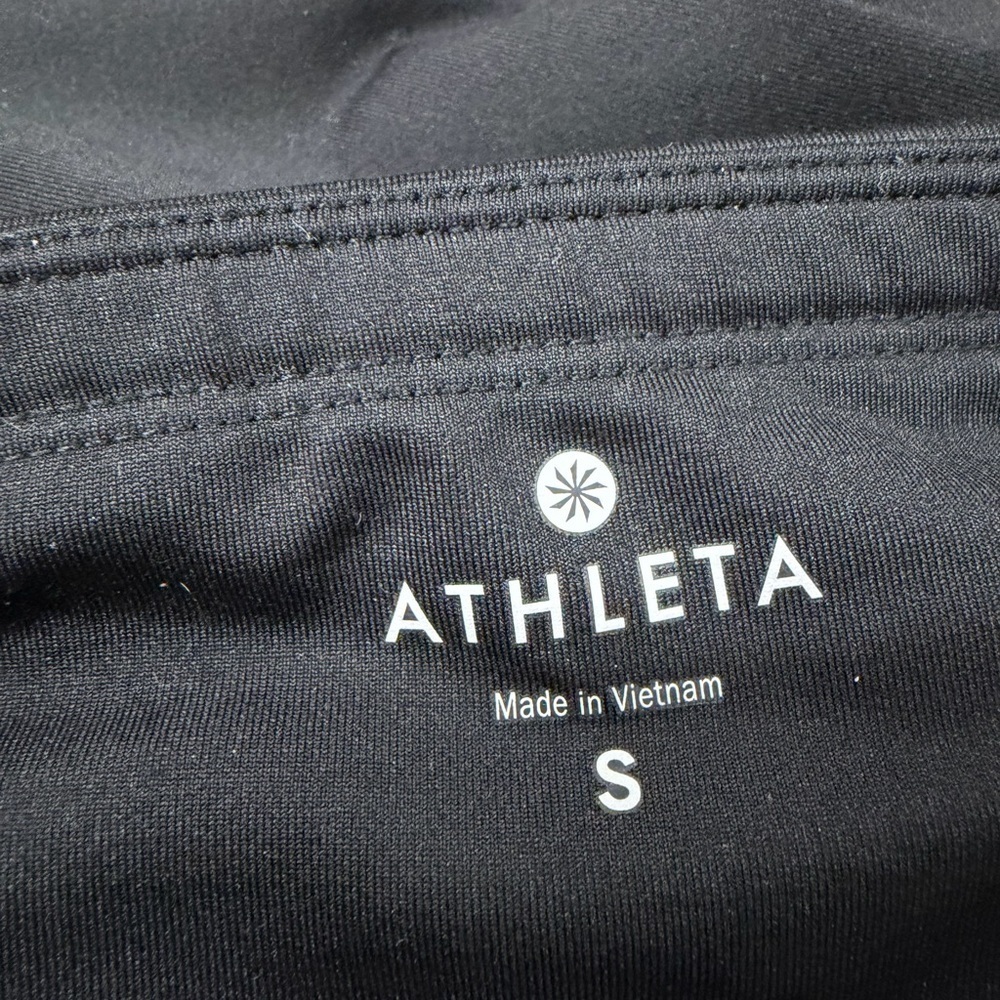 ATHLETA Sonar Capri Legging Pants Black Size Small - Picture 9 of 9
